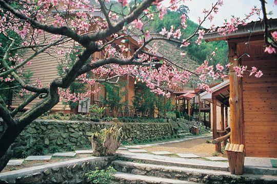 Da Kuan Peach Farm Resort Hualing Bagian luar foto